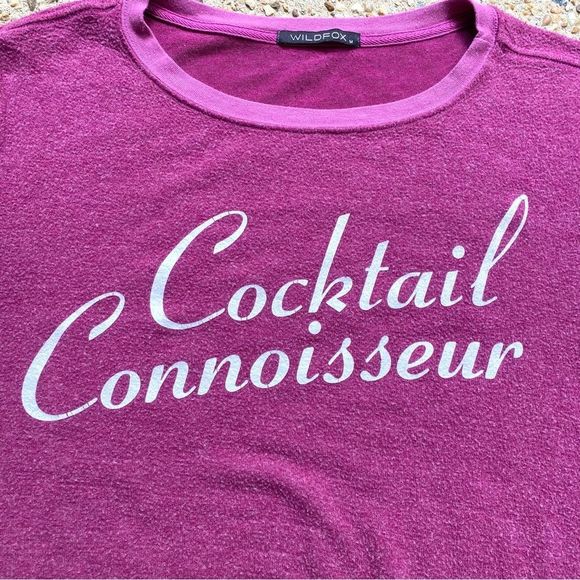 Wildfox Cocktail Connoisseur Sweatshirt Size M - Picture 3 of 10